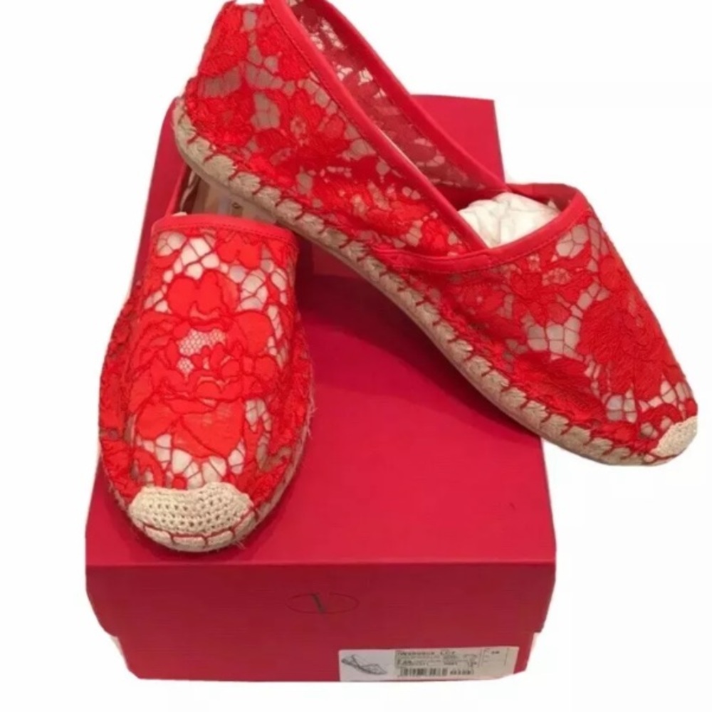 SOLD NWT VALENTINO GARAVANI ESPADRILLES FLATS - Picture 4 of 8